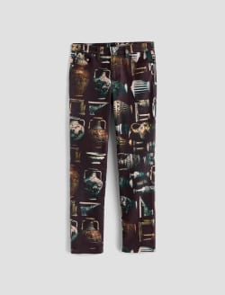 Mari Vases Art Project Mid-Rise Slim Straight WOMENS BOTTOMS Photo 1