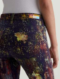 Farrah Boot Northern Lights Red Art Project Mid-Rise Boot WOMENS BOTTOMS Photo 7