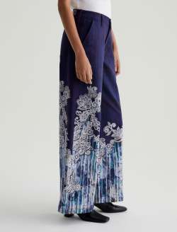 Stella Lady Koo Blue Art Project Low Slung Palazzo WOMENS BOTTOMS Photo 5