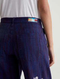 Stella Lady Koo Blue Art Project Low Slung Palazzo WOMENS BOTTOMS Photo 7
