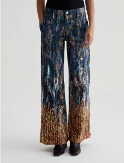 Stella Tonight Art Project Low Slung Palazzo WOMENS BOTTOMS Photo 3