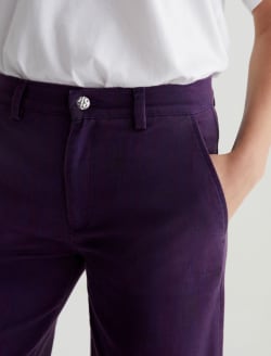 Caden Wide Leg Lady Koo Wine Art Project Tailored Trouser WOMENS BOTTOMS Photo 4