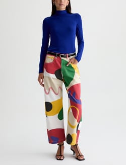 Hattie Jean Jazz Vibes High-rise Barrel WOMENS BOTTOMS Photo 2