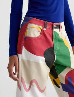 Hattie Jean Jazz Vibes High-rise Barrel WOMENS BOTTOMS Photo 4