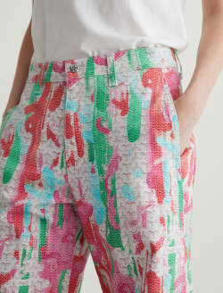 Fiona Brush Playing Pink Art Project High-Rise Barrel WOMENS BOTTOMS Photo 4