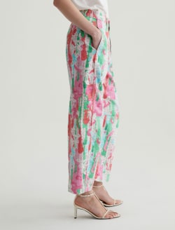 Fiona Brush Playing Pink Art Project High-Rise Barrel WOMENS BOTTOMS Photo 5