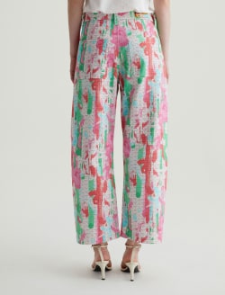 Fiona Brush Playing Pink Art Project High-Rise Barrel WOMENS BOTTOMS Photo 8