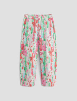 Fiona Brush Playing Pink Art Project High-Rise Barrel WOMENS BOTTOMS Photo 1