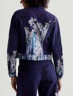 Robyn Jacket Lady Koo Blue Art Project Slim Jacket WOMENS TOPS Photo 8