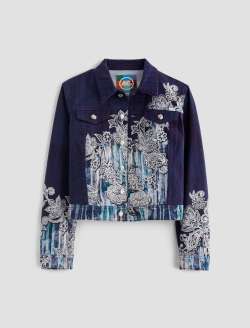 Robyn Jacket Lady Koo Blue Art Project Slim Jacket WOMENS TOPS Photo 1