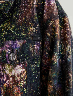Haylee Jacket Milky Way Multi Art Project Oversized Trucker Jacket WOMENS TOPS Photo 4