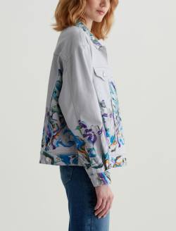 Haylee Jacket Replay Engineer Art Project Oversized Trucker Jacket WOMENS TOPS Photo 7