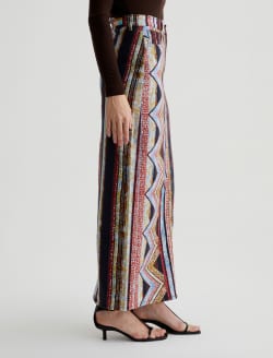 Rani Skirt Chevron Red Art Project Maxi Skirt WOMENS BOTTOMS Photo 5