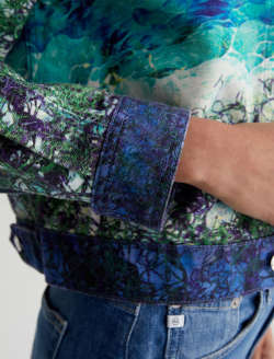Genni Jacket Moss Art Project Cropped Utility Jacket WOMENS TOPS Photo 4