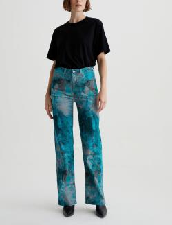 Kora Corduroy Ice On Lake Art Project High-Rise Wide Leg WOMENS BOTTOMS Photo 2