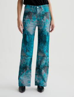 Kora Corduroy Ice On Lake Art Project High-Rise Wide Leg WOMENS BOTTOMS Photo 3