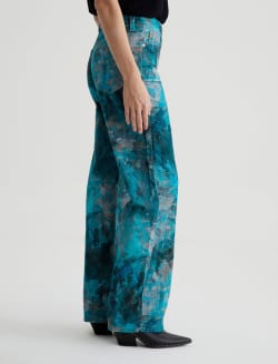 Kora Corduroy Ice On Lake Art Project High-Rise Wide Leg WOMENS BOTTOMS Photo 5