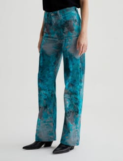 Kora Corduroy Ice On Lake Art Project High-Rise Wide Leg WOMENS BOTTOMS Photo 6