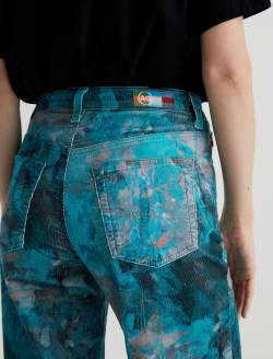 Kora Corduroy Ice On Lake Art Project High-Rise Wide Leg WOMENS BOTTOMS Photo 7
