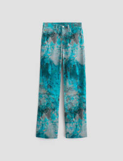 Kora Corduroy Ice On Lake Art Project High-Rise Wide Leg WOMENS BOTTOMS Photo 1