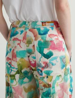 Camille Color Flow Green Art Project Utility Barrel WOMENS BOTTOMS Photo 7