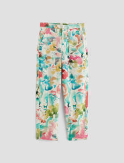 Camille Color Flow Green Art Project Utility Barrel WOMENS BOTTOMS Photo 1