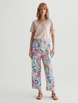 Camille Color Flow Purple Art Project Utility Barrel WOMENS BOTTOMS Photo 2