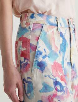 Camille Color Flow Purple Art Project Utility Barrel WOMENS BOTTOMS Photo 4