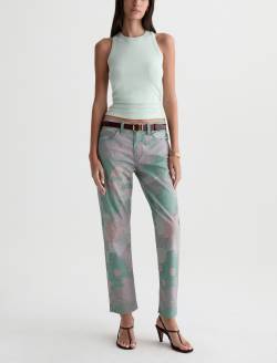 Ex-Boyfriend Pant Camo Grapes Slouchy Slim WOMENS BOTTOMS Photo 2