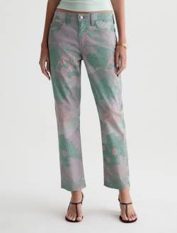 Ex-Boyfriend Pant Camo Grapes Slouchy Slim WOMENS BOTTOMS Photo 3