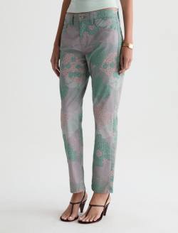 Ex-Boyfriend Pant Camo Grapes Slouchy Slim WOMENS BOTTOMS Photo 6