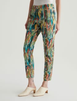 Caden Julien Mix Green Multi Art Project Tailored Trouser WOMENS BOTTOMS Photo 6