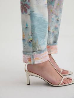 Mari Jean Baja Mid-Rise Slim Straight WOMENS BOTTOMS Photo 6