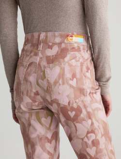 Farrah Boot Pant Heart Paint Mid-Rise Boot WOMENS BOTTOMS Photo 7