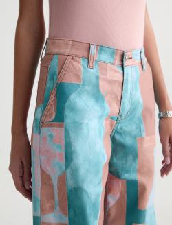 Stella Pant Wine Bottle Low Slung Palazzo WOMENS BOTTOMS Photo 4