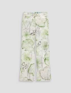 Kora Pant Forest Circle High-Rise Wide Leg WOMENS BOTTOMS Photo 1