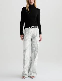 Kora Pant Geo Stripes High-Rise Wide Leg WOMENS BOTTOMS Photo 2