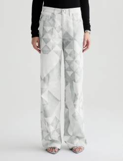 Kora Pant Geo Stripes High-Rise Wide Leg WOMENS BOTTOMS Photo 3