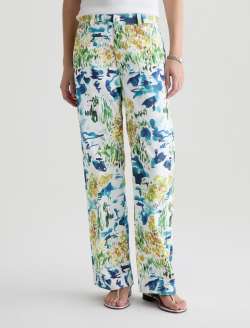Caden Straight Leg Trouser Channel Islands Vibe Mid-Rise Relaxed    WOMENS BOTTOMS Photo 3
