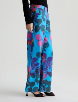 Caden Straight Leg Trouser Sunset Rose Mid-Rise Relaxed    WOMENS BOTTOMS Photo 5