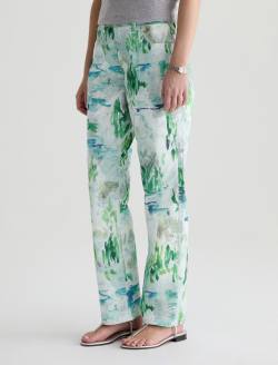 Brinley Pants Watercolor Yosemite Mid-Rise Straight WOMENS BOTTOMS Photo 6
