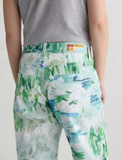 Brinley Pants Watercolor Yosemite Mid-Rise Straight WOMENS BOTTOMS Photo 7