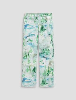 Brinley Pants Watercolor Yosemite Mid-Rise Straight WOMENS BOTTOMS Photo 1