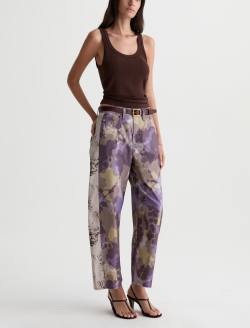 Hattie Pant Shadow Grapes High-Rise Barrel WOMENS BOTTOMS Photo 2