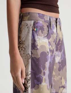 Hattie Pant Shadow Grapes High-Rise Barrel WOMENS BOTTOMS Photo 4