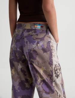 Hattie Pant Shadow Grapes High-Rise Barrel WOMENS BOTTOMS Photo 7