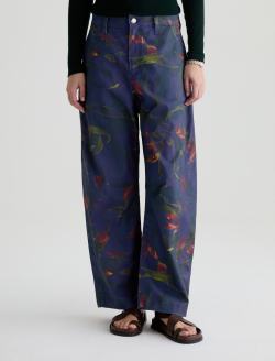 Fiona Pant Night Floral High-Rise Barrel WOMENS BOTTOMS Photo 3