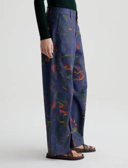 Fiona Pant Night Floral High-Rise Barrel WOMENS BOTTOMS Photo 5