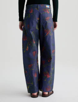 Fiona Pant Night Floral High-Rise Barrel WOMENS BOTTOMS Photo 8