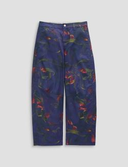 Fiona Pant Night Floral High-Rise Barrel WOMENS BOTTOMS Photo 1